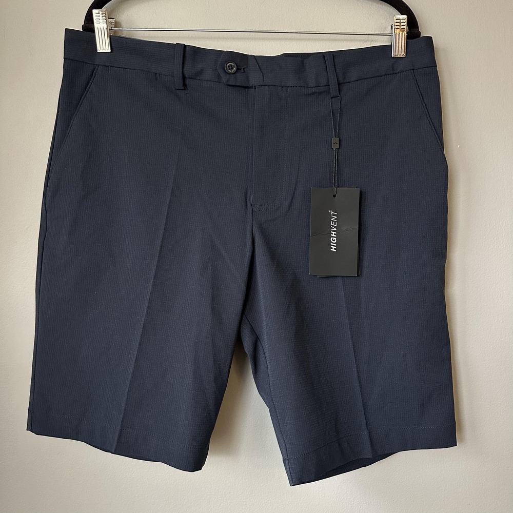 J.Lindeberg Vent Golf Shorts Mens‎ 34 Blue Quick Dry Stretch Lightweight JL 6855